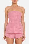 Amanda Uprichard Linda Top & Cara Shorts Set