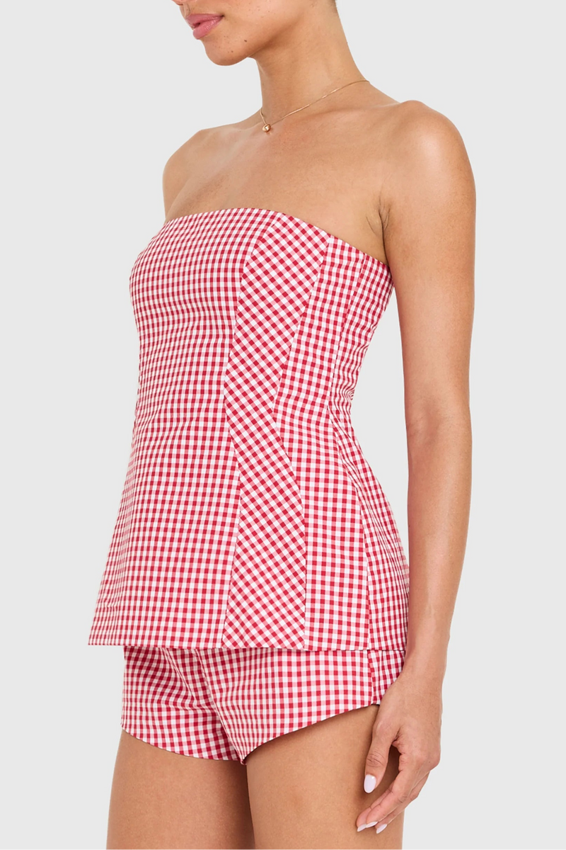 Amanda Uprichard Linda Top & Cara Shorts Set