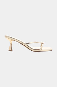 Billini Xane Heel in Metallic Gold