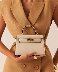 Billini Hariette Handle Bag in Bone