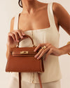 Billini Hariette Handle Bag in Tan
