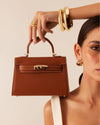 Billini Hariette Handle Bag in Tan