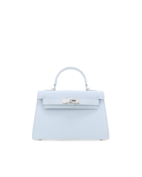 Billini Hariette Handle Bag in Light Blue Saffiano