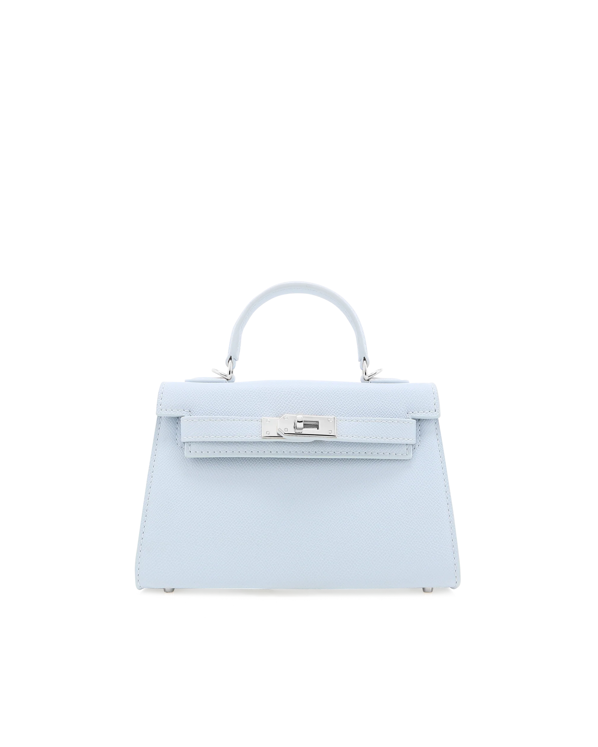 Billini Hariette Handle Bag in Light Blue Saffiano