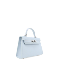 Billini Hariette Handle Bag in Light Blue Saffiano