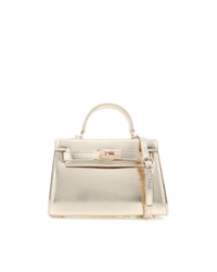 Billini Hariette Handle Bag in Gold Metallic