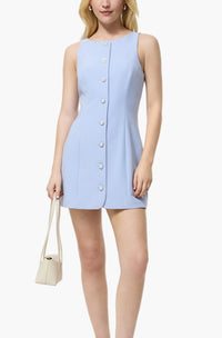 French Connection Azra Twill Button Down Mini Dress