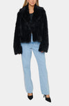 Show Me Your Mumu Salt Lake City Cropped Fur Jacket