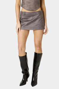 NIA Ariel Skort in Charcoal