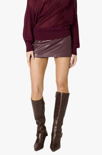 NIA Ariel Skort in Oxblood