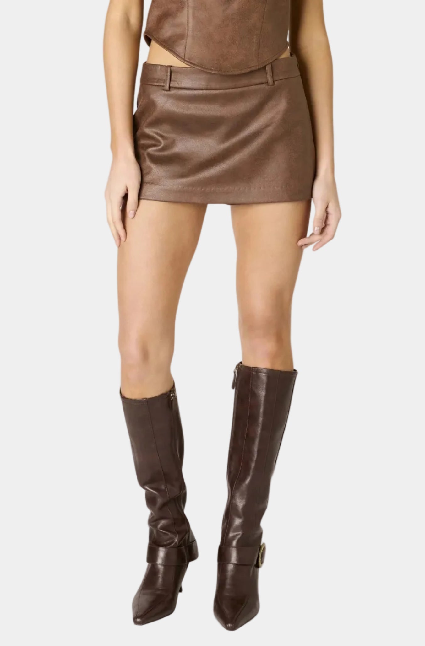 NIA Ariel Skort in Brown