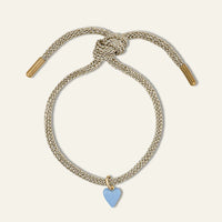 HART Gold Lurex Bracelet with Mini Heart