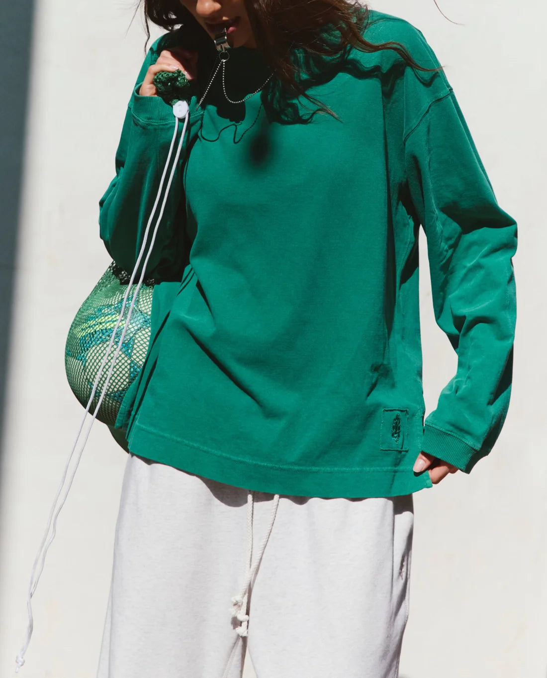 FP Movement Hustle Layer in Green Glow