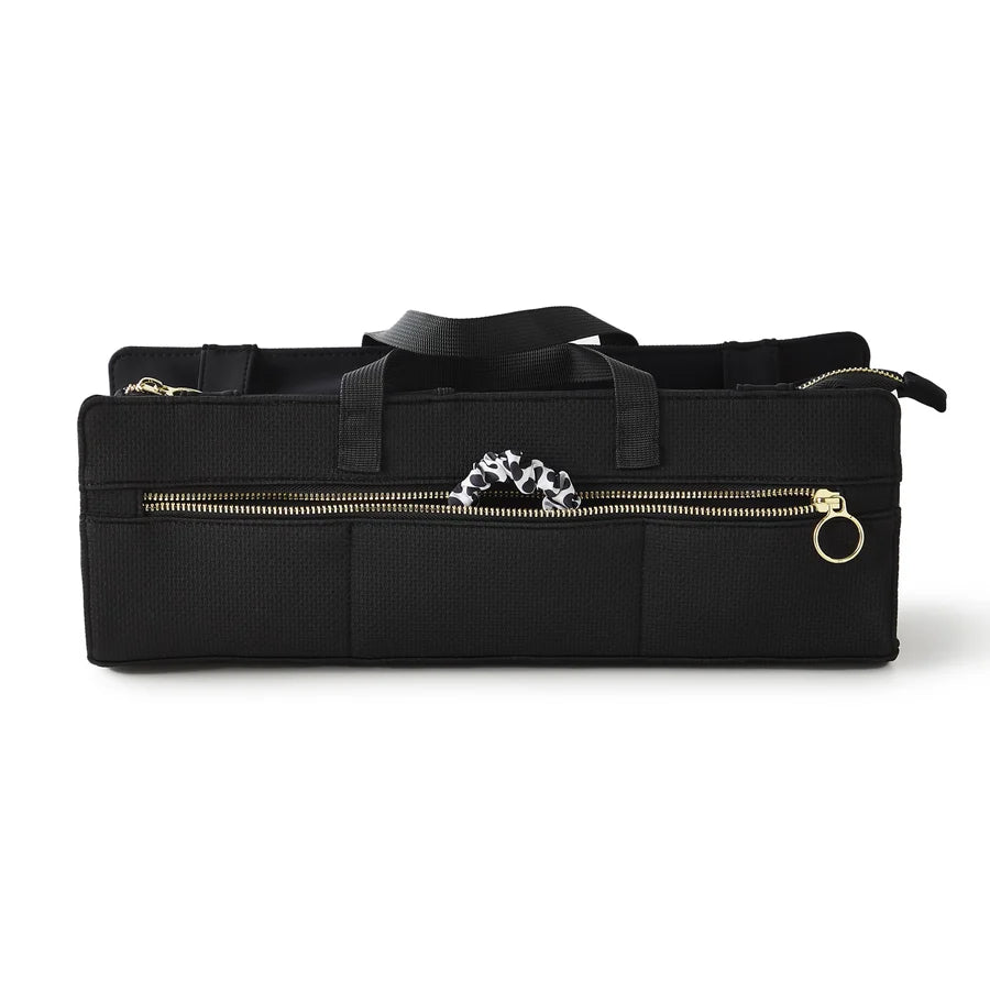 KUSSHI Hair Tools Bag in Black/Pink
