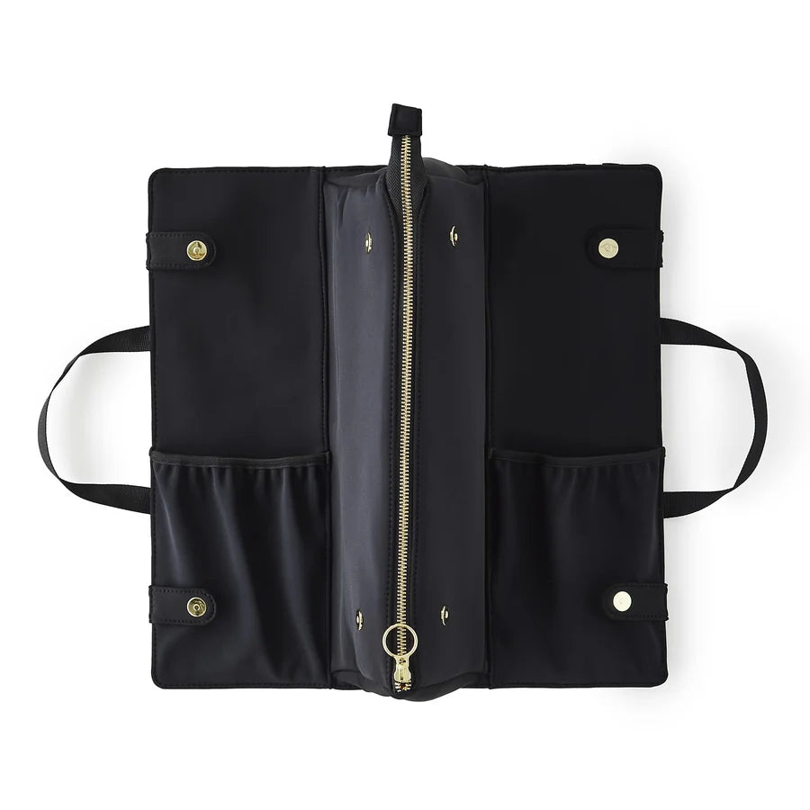 KUSSHI Hair Tools Bag in Black/Pink