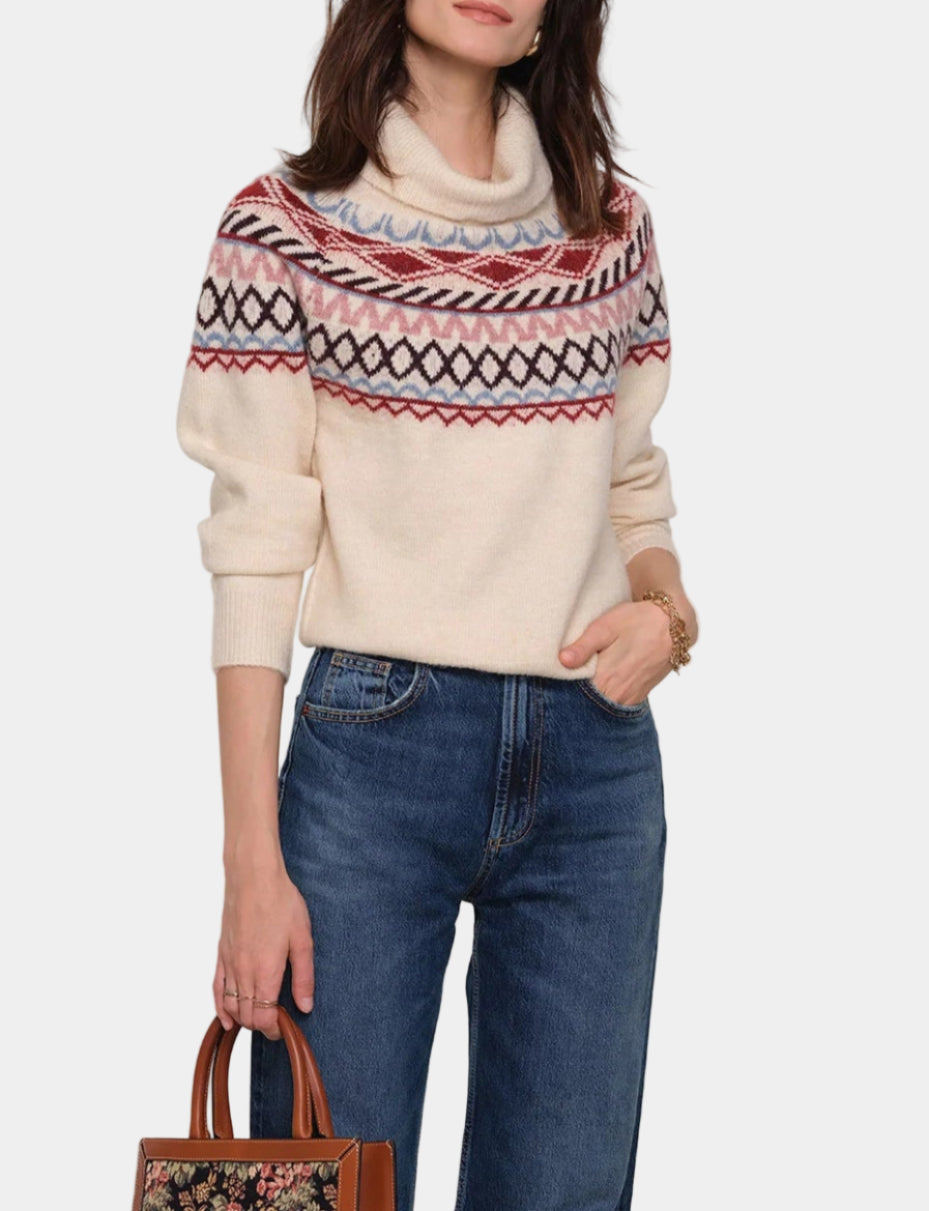 Heartloom Mason Sweater in Ivory