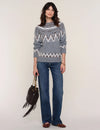 Heartloom Rae Sweater in Heather
