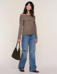Heartloom Kendra Sweater in Taupe