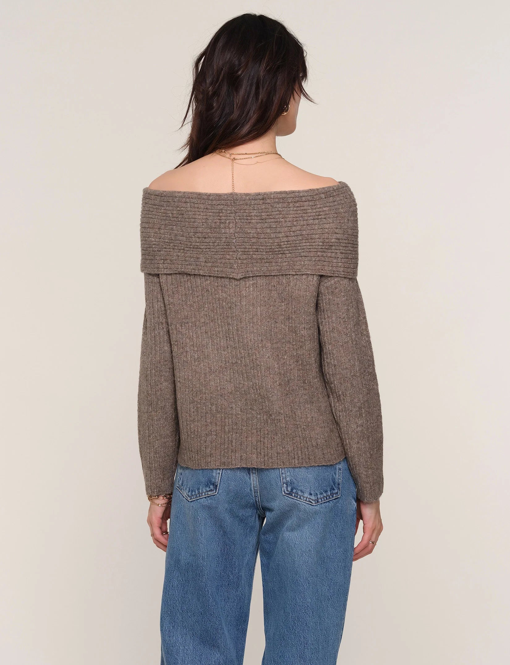 Heartloom Kendra Sweater in Taupe