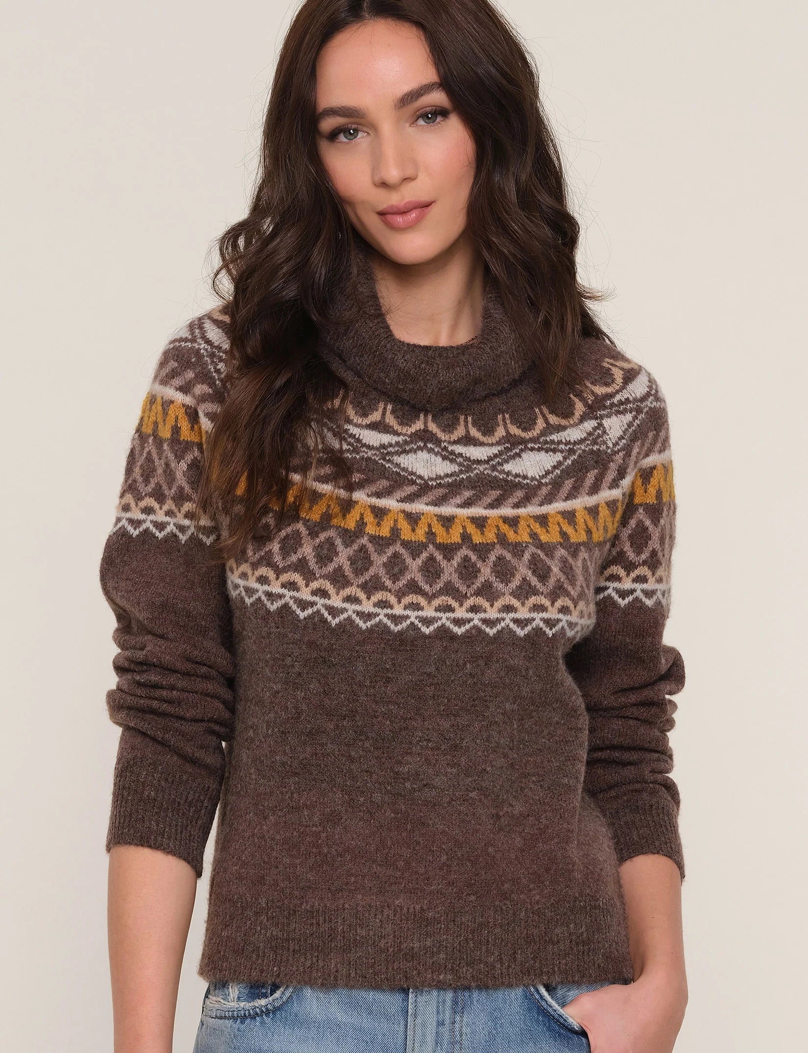 Heartloom Mason Sweater in Mocha