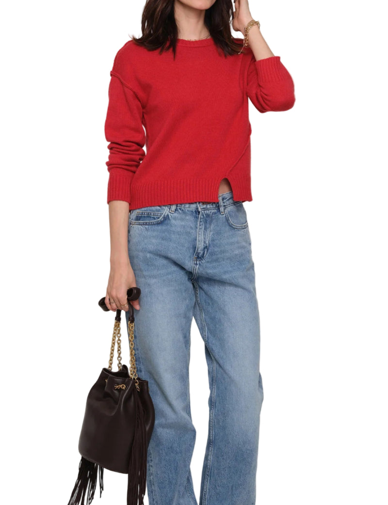 Heartloom Celty Sweater in Brick