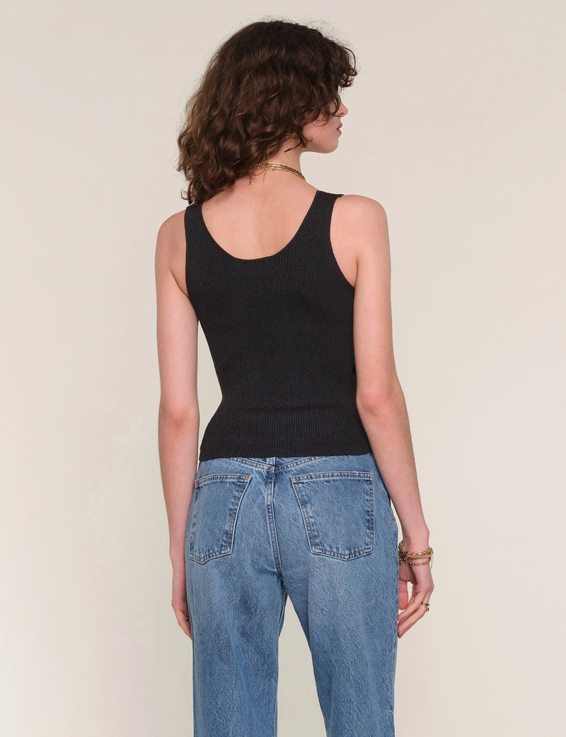 Heartloom Indra Top in Black