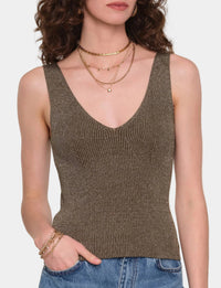 Heartloom Indra Top in Olive