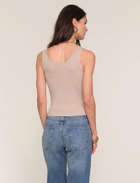 Heartloom Indra Top in Champagne