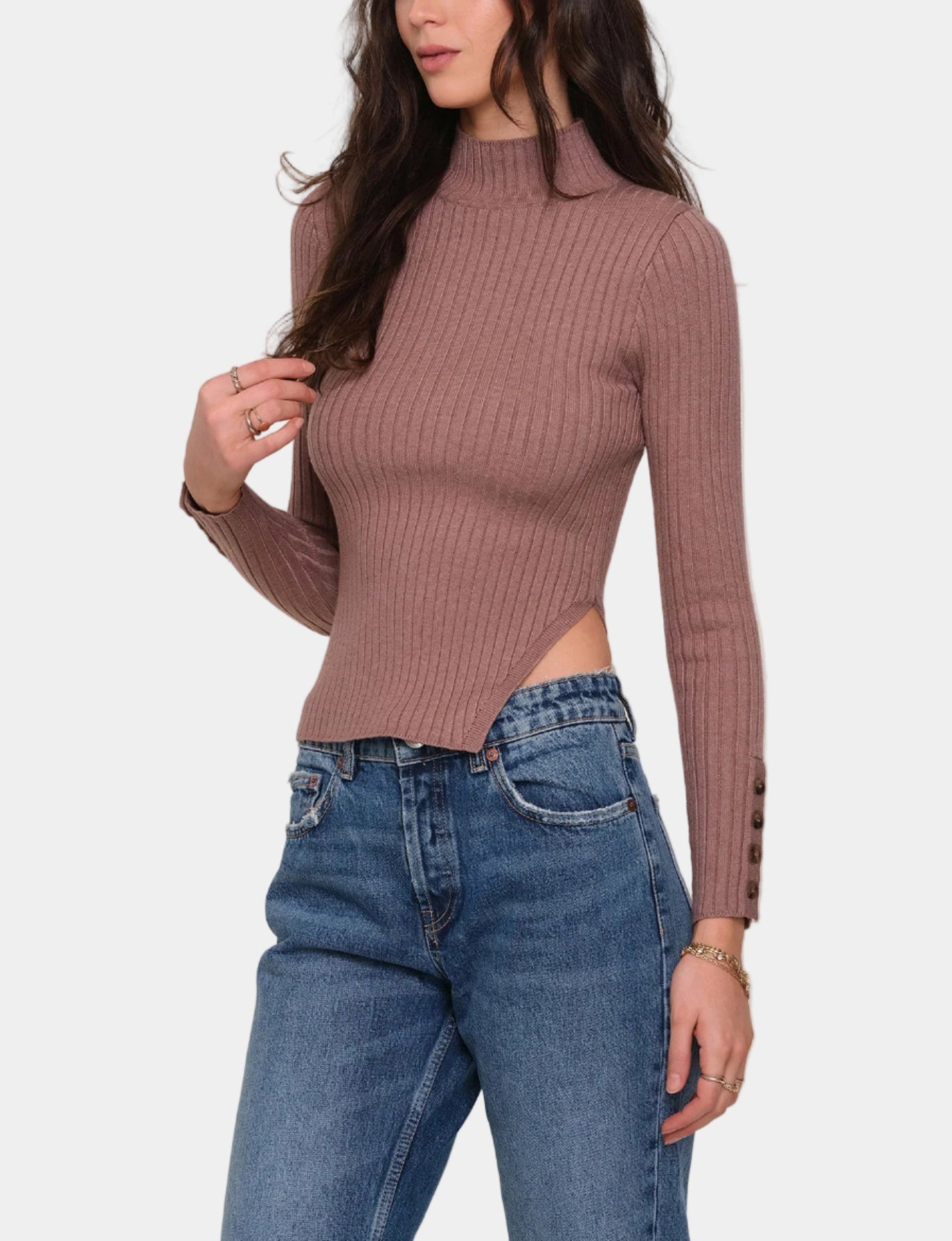 Heartloom Bendel Top in Mink