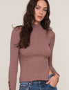 Heartloom Bendel Top in Mink