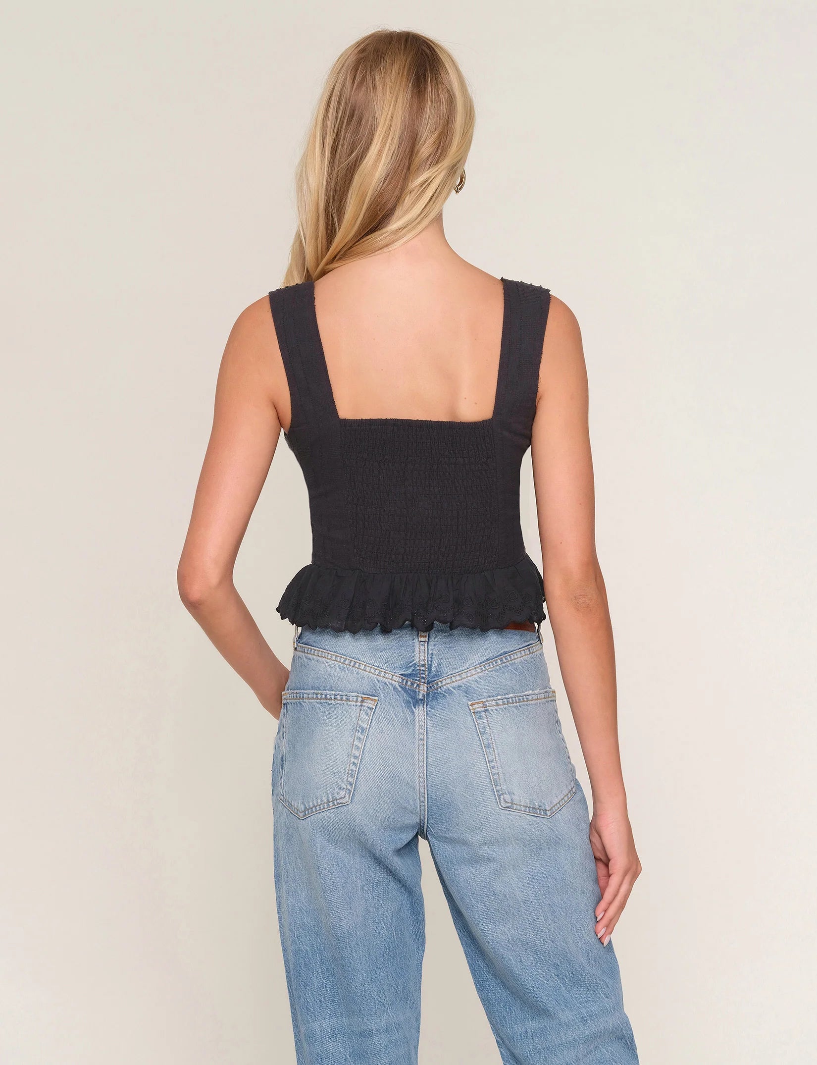 Heartloom Christine Top in Black