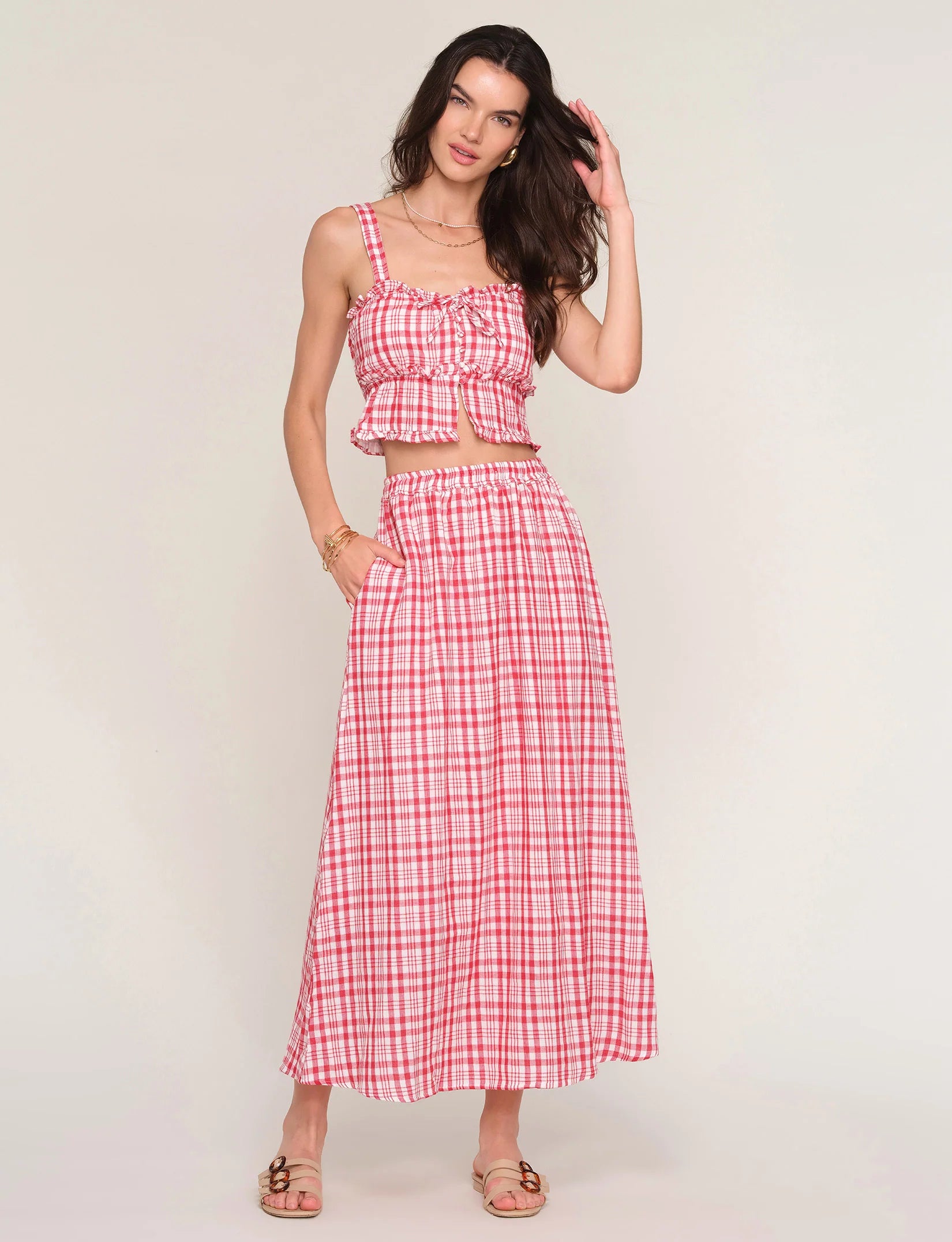 Heartloom Shawn Two Piece Maxi Skirt Set
