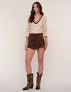 Heartloom Freya Skort in Cafe