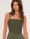 Heartloom May Dress in Olive