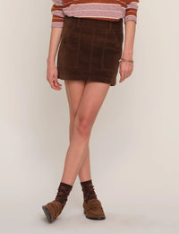 Heartloom Bree Skirt in Espresso