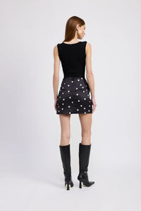 En Saison Floretta Mini Skirt