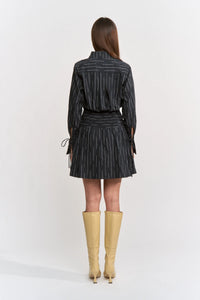En Saison Tricia Mini Shirt Dress