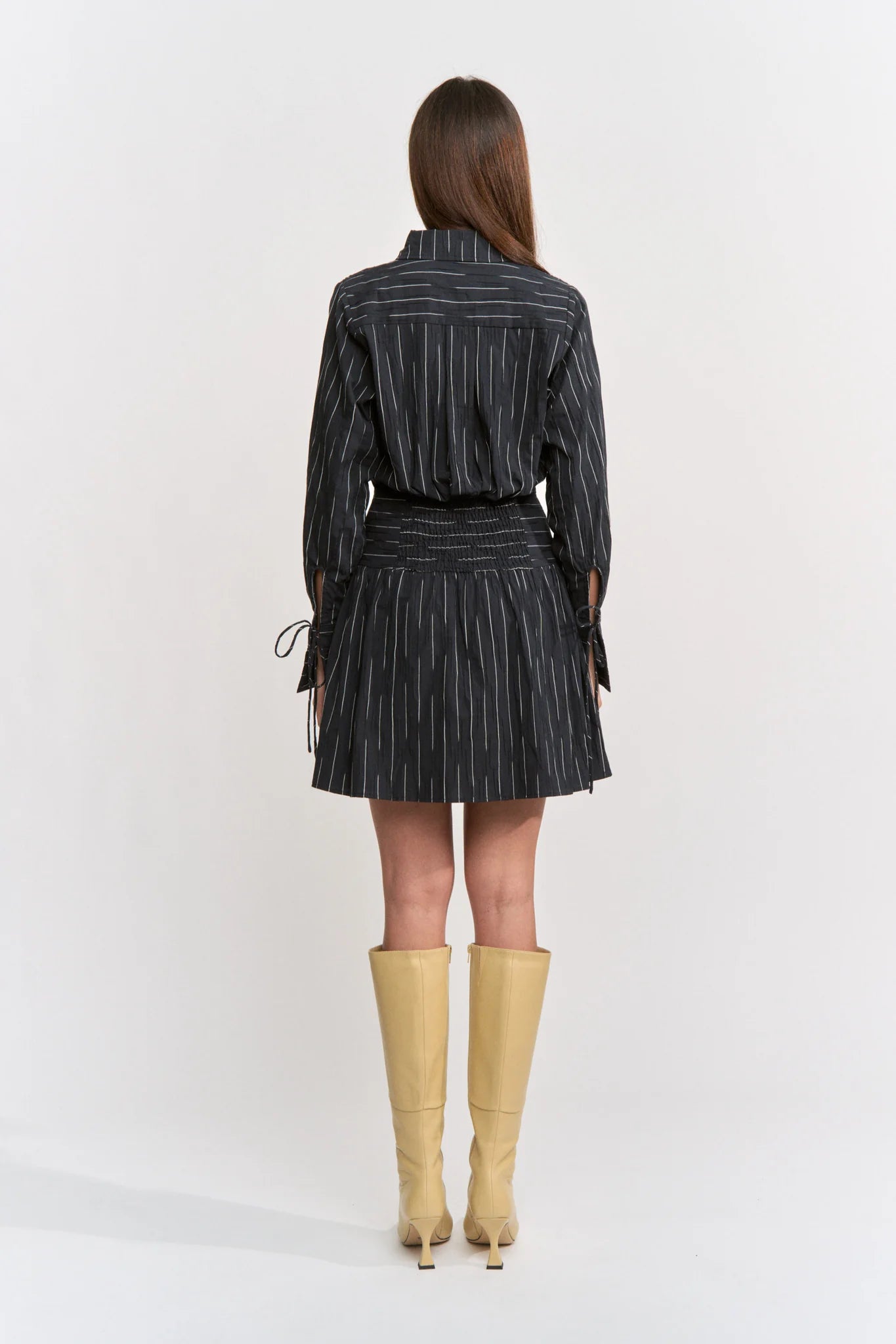 En Saison Tricia Mini Shirt Dress