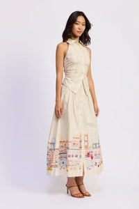 En Saison Athena Halter Top & Maxi Skirt Set