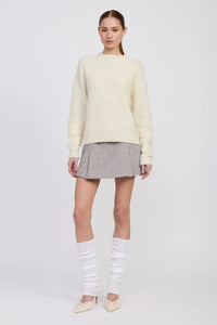 En Saison Carrington Belted Mini Skirt