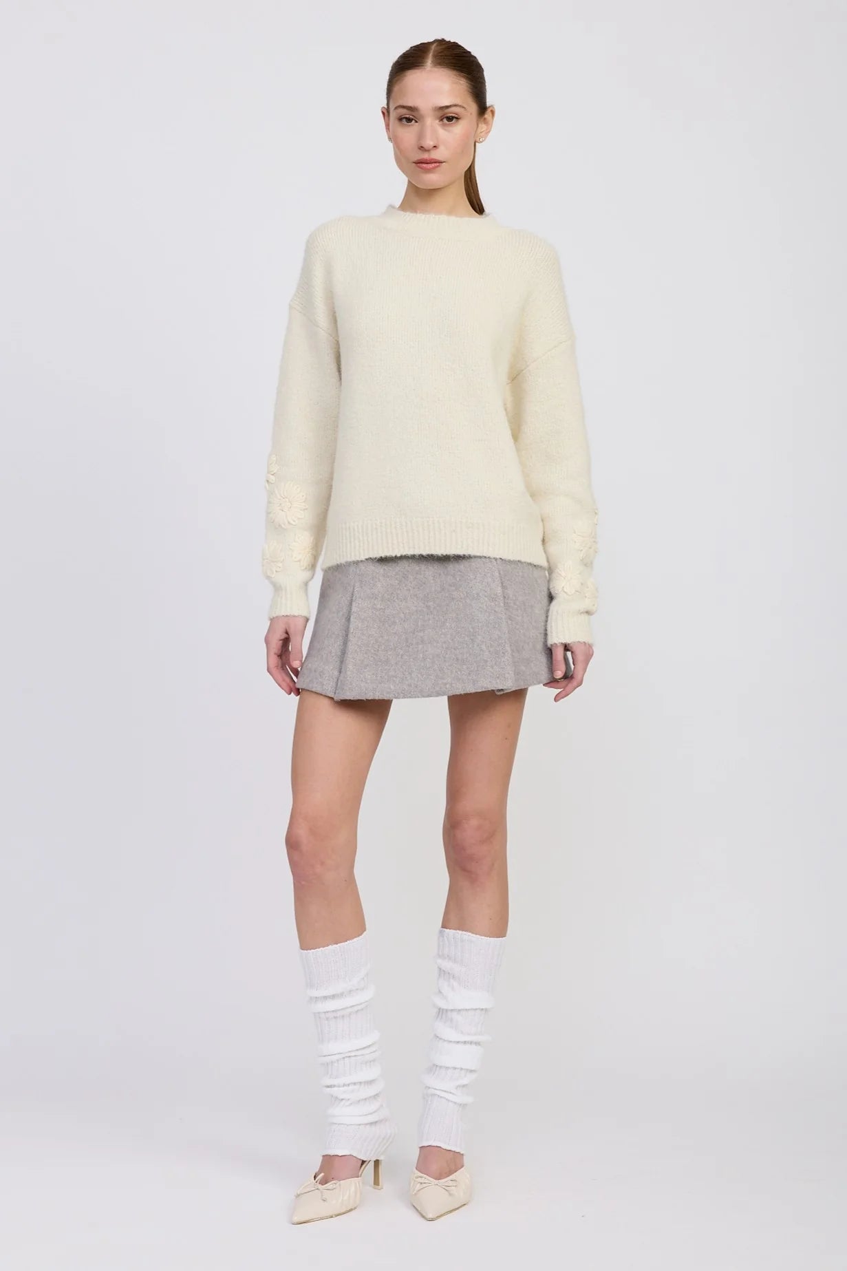 En Saison Carrington Belted Mini Skirt