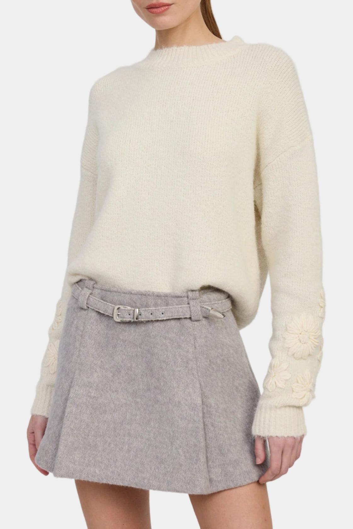 En Saison Carrington Belted Mini Skirt