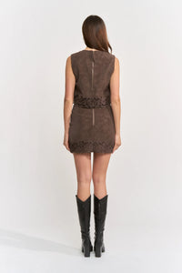 En Saison Pauline Crop Top & Mini Skirt Set