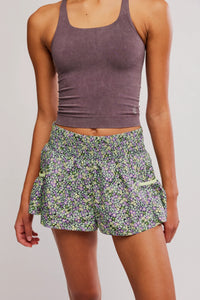 FP Movement Get Your Flirt On Printed Shorts in Ditsy Circus Combo