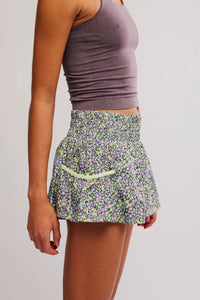 FP Movement Get Your Flirt On Printed Shorts in Ditsy Circus Combo