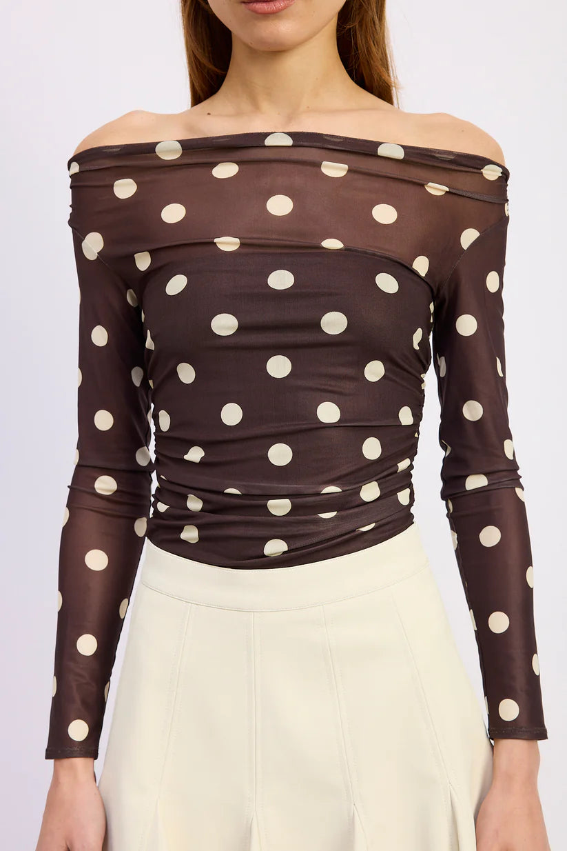 En Saison Lainey Mesh Bodysuit