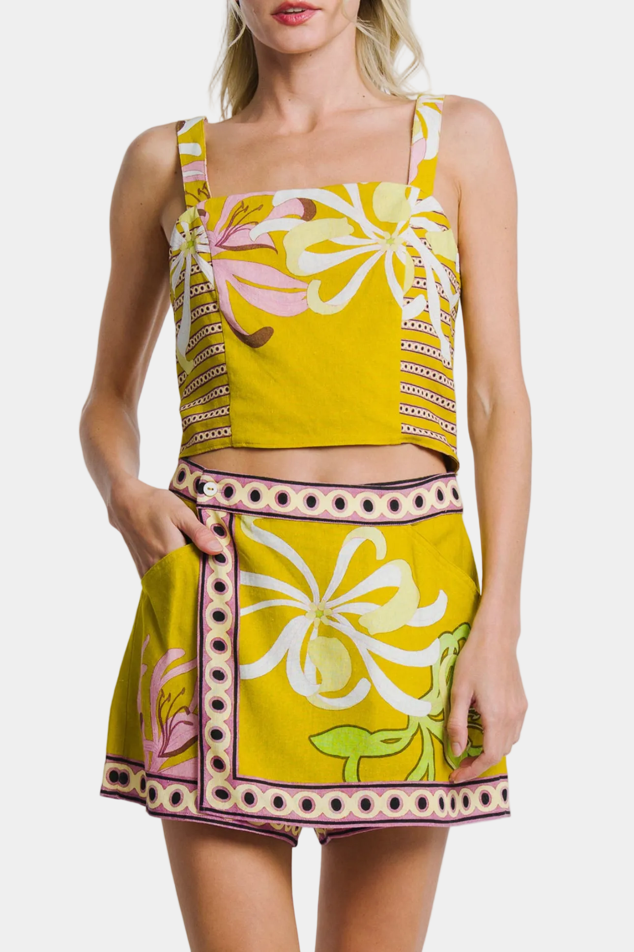 CIEBON Loren Top & Elara Skort Set