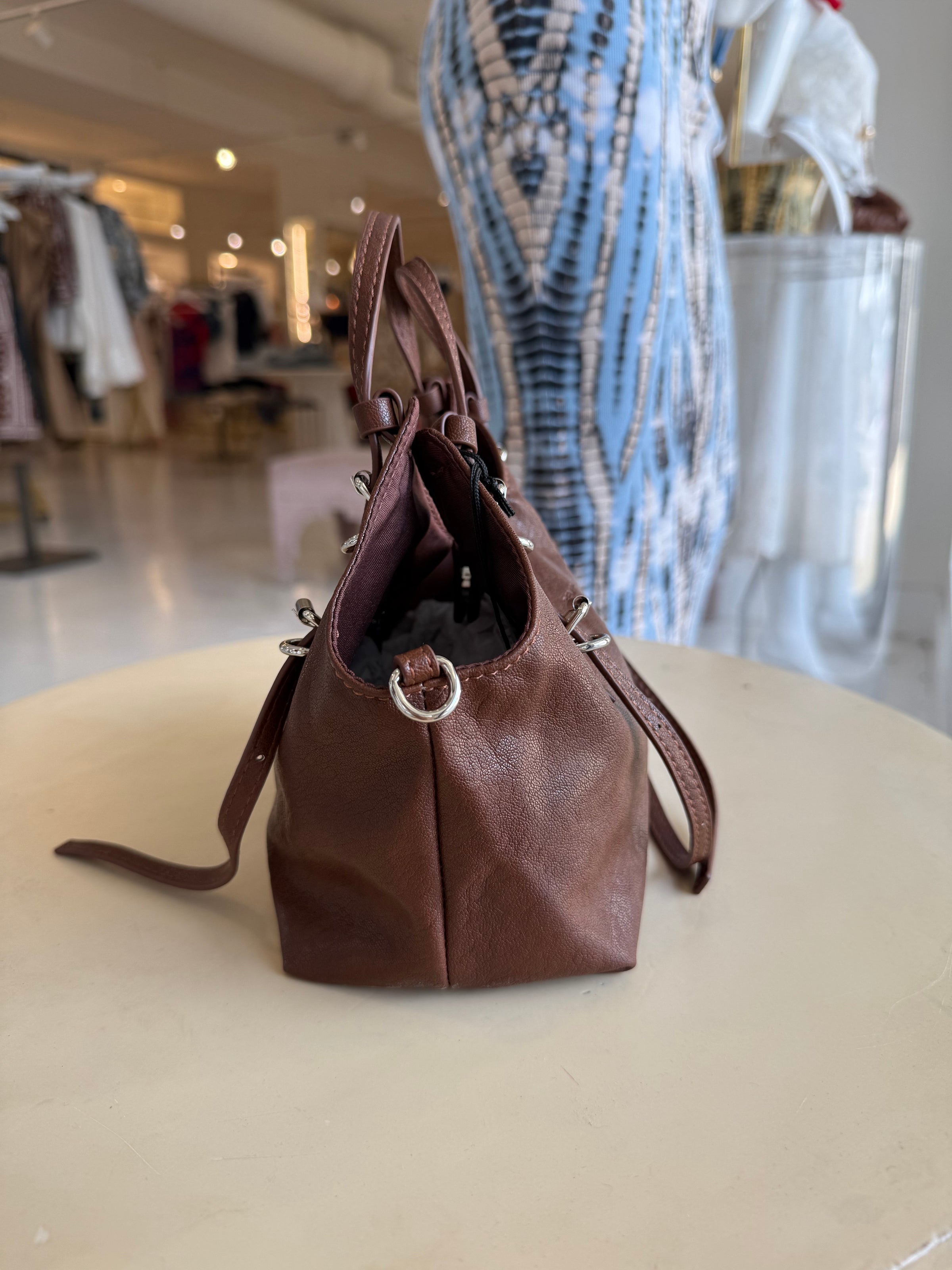 REMI/REID Mazie Tote Bag in Brown