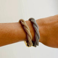 Holst & Lee Twisted Mesh Bracelet Gold