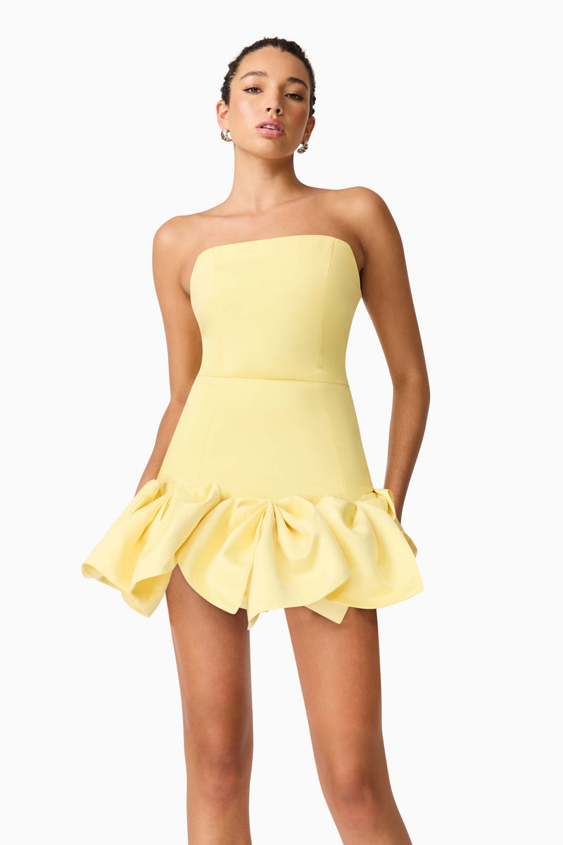 Elliatt Evee Strapless Mini Dress